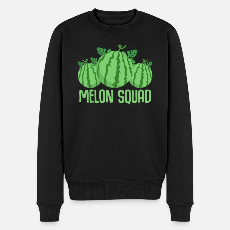 Melon Poison - Pull Premium bio Homme - noir