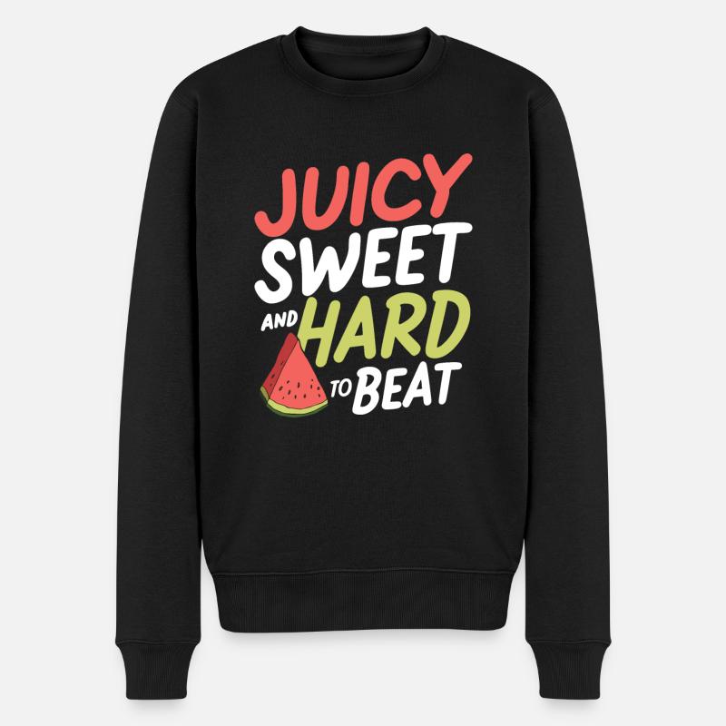 Melon Poison - Pull Premium bio Homme - noir