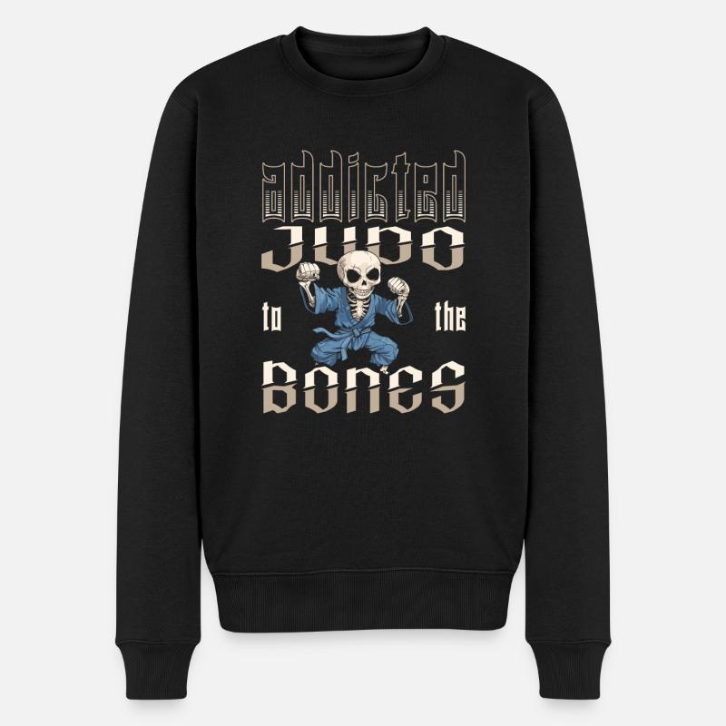 Judoka - Pull Premium bio Homme - noir