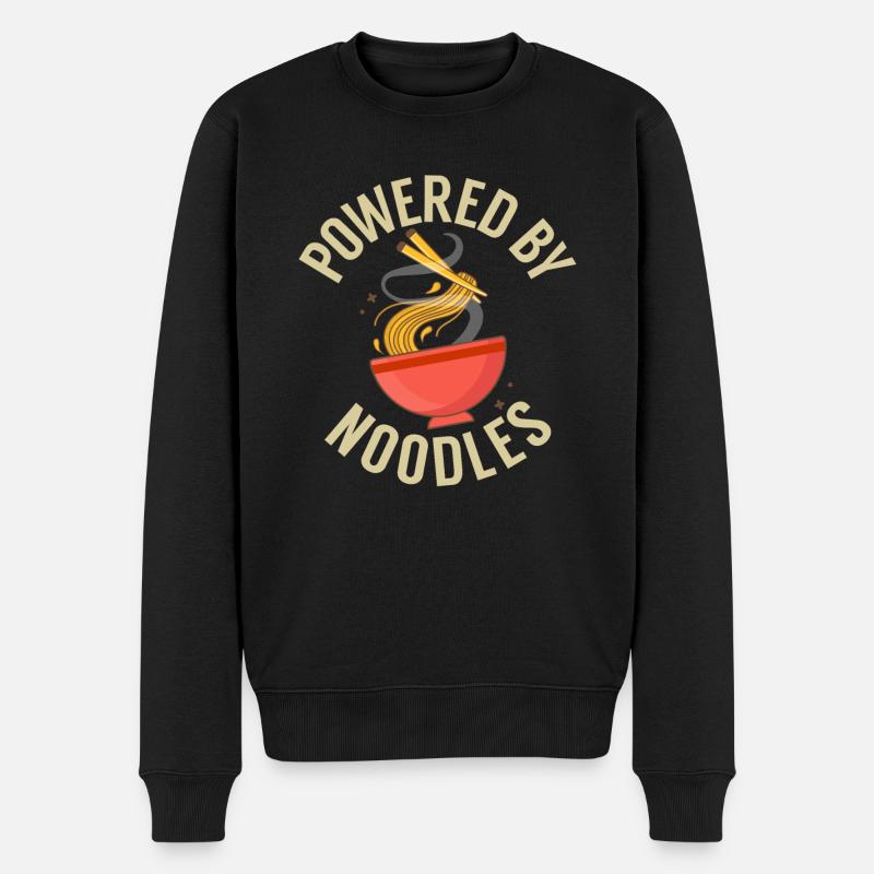 Cadeaux d’amoureux des nouilles - Pull Premium bio Homme - noir