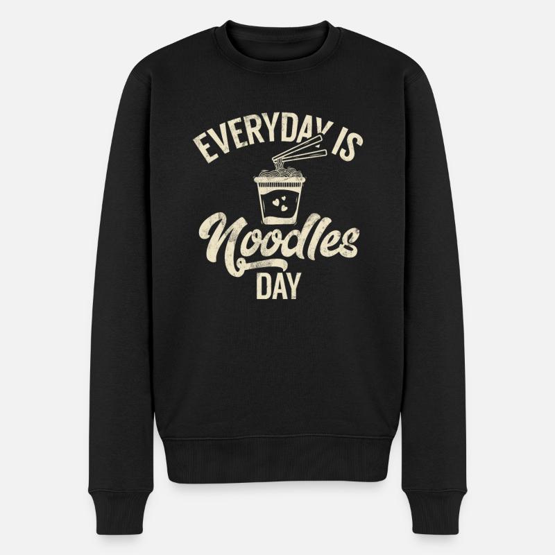 Cadeaux d’amoureux des nouilles - Pull Premium bio Homme - noir
