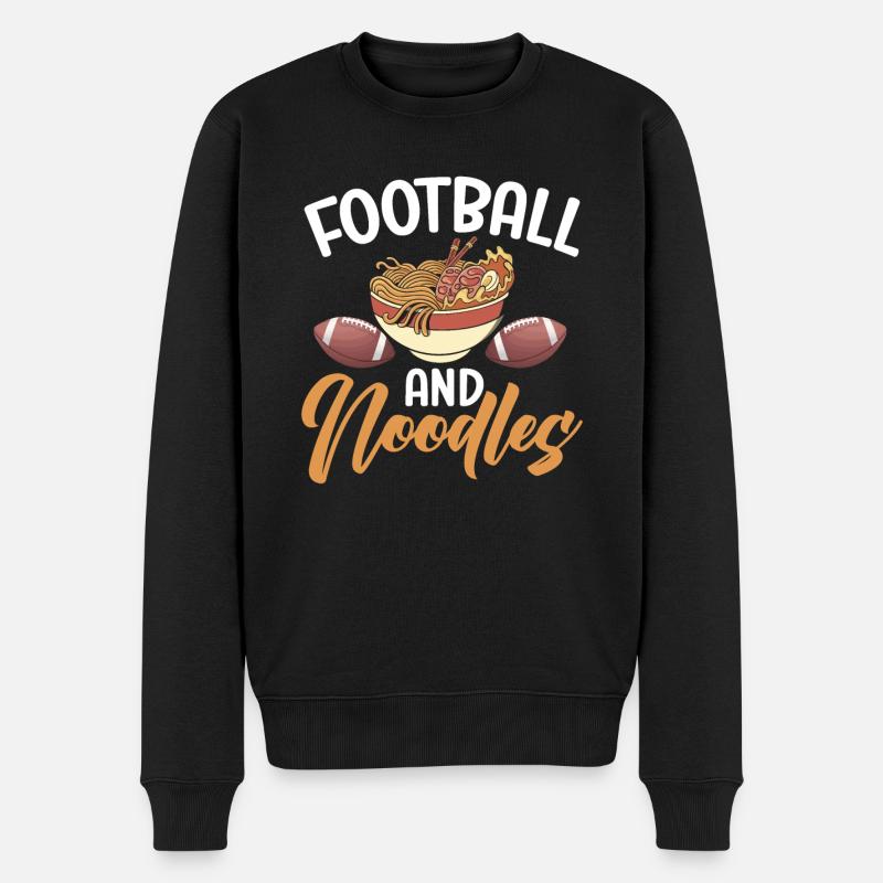 Cadeaux d’amoureux des nouilles - Pull Premium bio Homme - noir