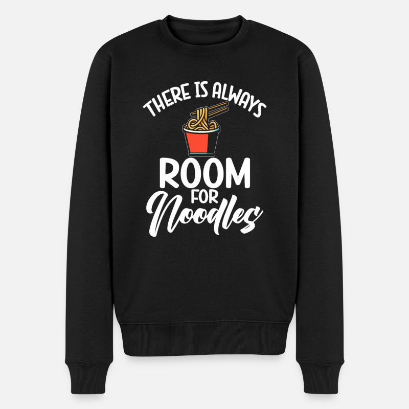 Cadeaux d’amoureux des nouilles - Pull Premium bio Homme - noir