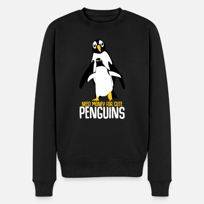 Pingouins Pingouin - Pull Premium bio Homme - noir