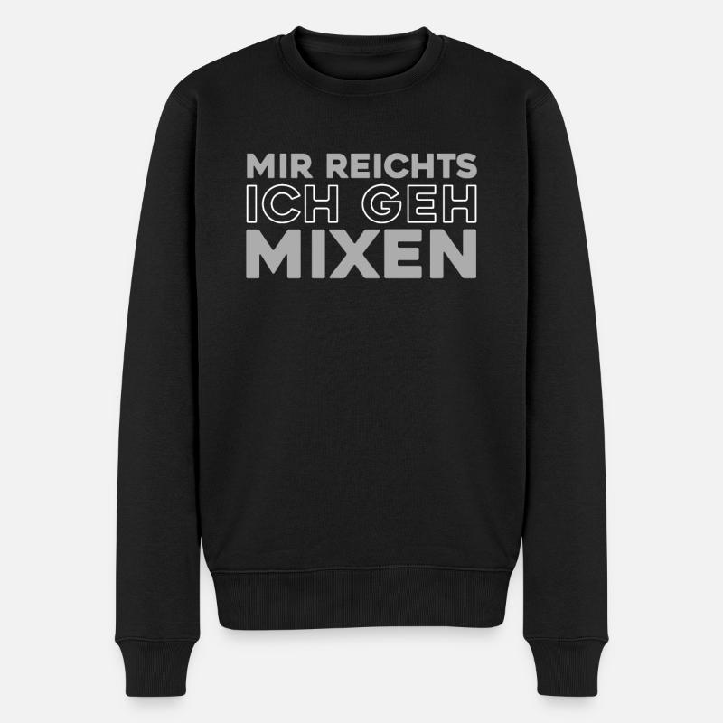 Tontechniker Toningenieur - Männer Premium Bio Pullover - Schwarz