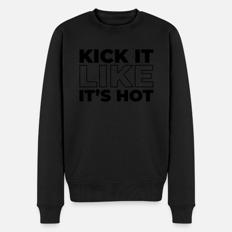 Baskets - Pull Premium bio Homme - noir