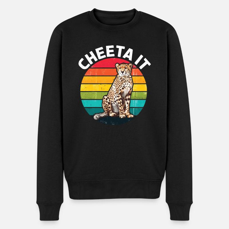 Cheeta Il - Pull Premium bio Homme - noir