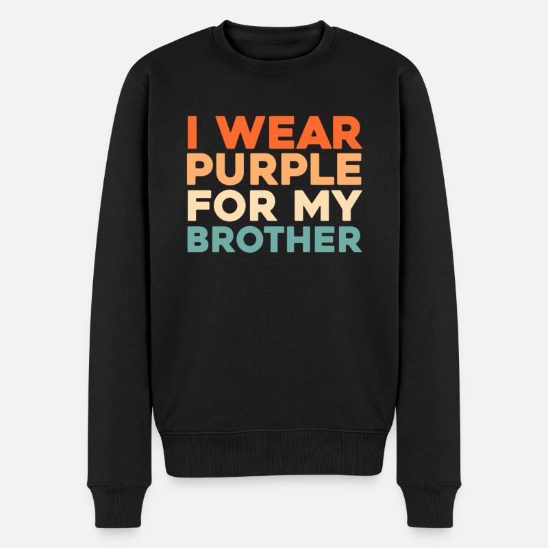 Alzheimer - Pull Premium bio Homme - noir