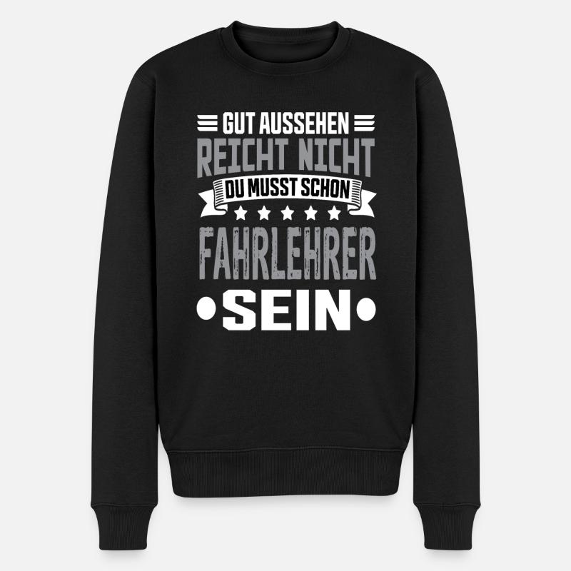 Instructeur d’auto-école - Pull Premium bio Homme - noir