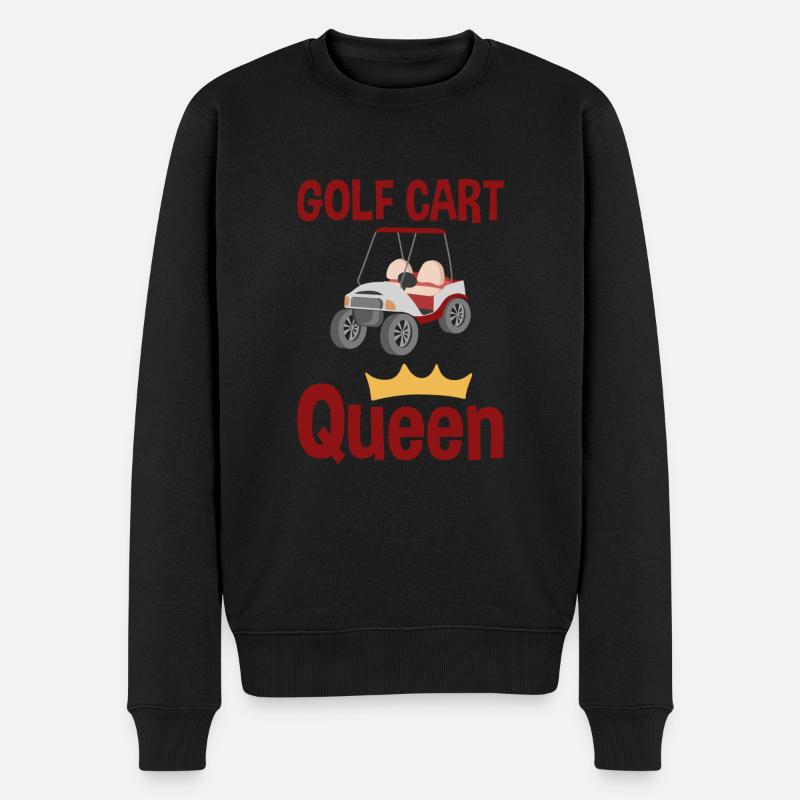 Voiturette de golf Queen 2 - Pull Premium bio Homme - noir