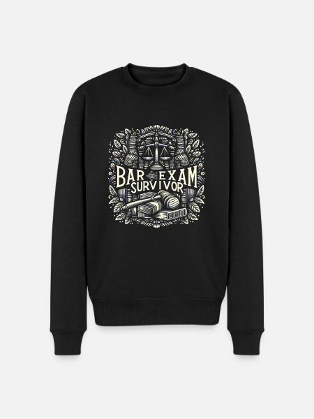 Bar Exam Survivor 11 - Men's Premium Organic Jumper - black
