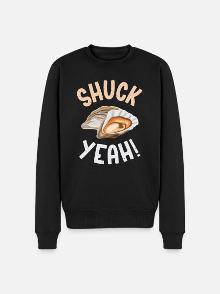 Oyster Gifts - Men's Premium Organic Jumper - black