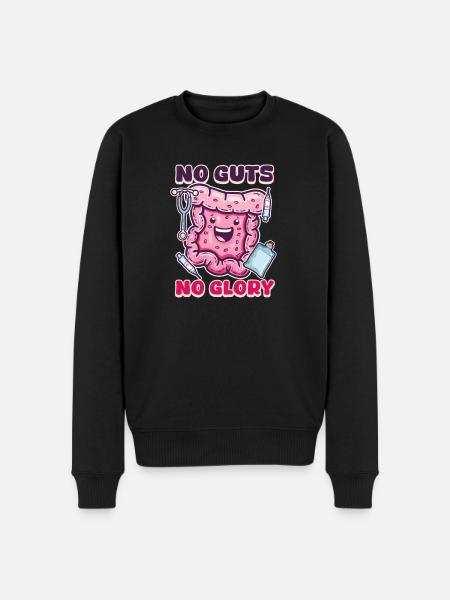 GI Nurse No Guts No Glory - Men's Premium Organic Jumper - black