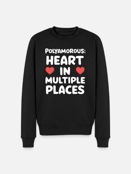Communauté polyamoureuse Parentalité polyamoureuse - Pull Premium bio Homme - noir