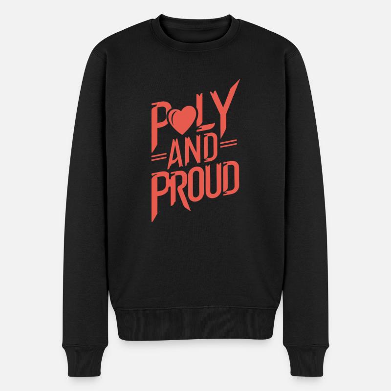 Communauté polyamoureuse Parentalité polyamoureuse - Pull Premium bio Homme - noir