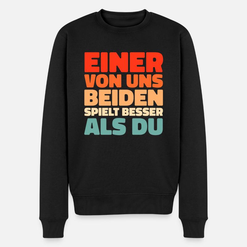 Sports d’humour noir - Pull Premium bio Homme - noir