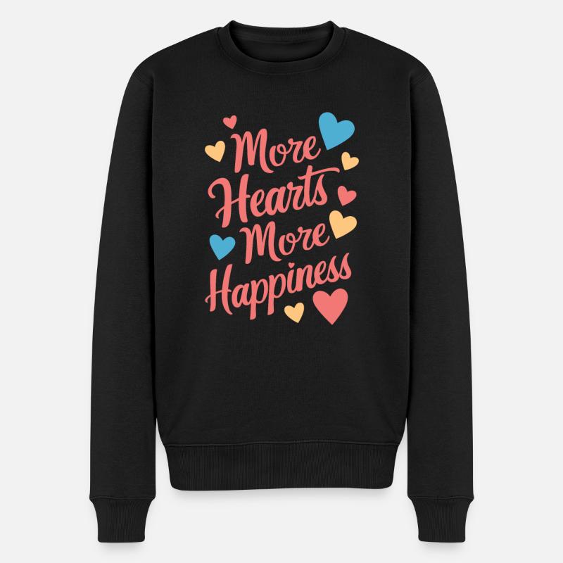 Communauté polyamoureuse Parentalité polyamoureuse - Pull Premium bio Homme - noir