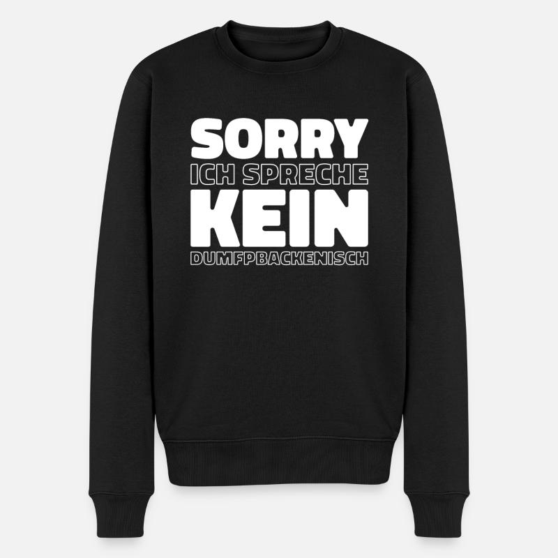 Humour noir - Pull Premium bio Homme - noir