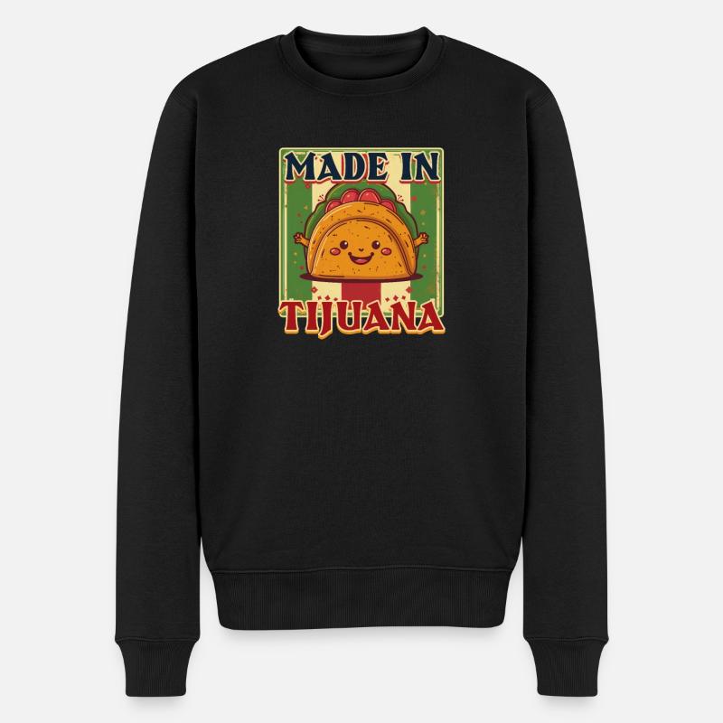 Tijuana Fabriqué à Tijuana - Pull Premium bio Homme - noir