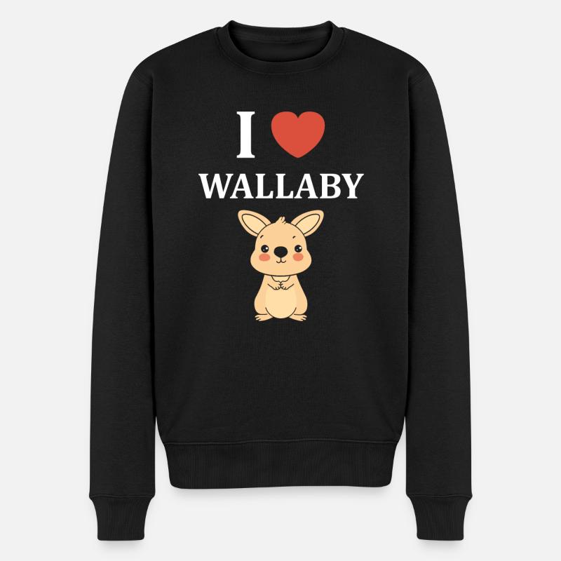 Wallaby - Pull Premium bio Homme - noir