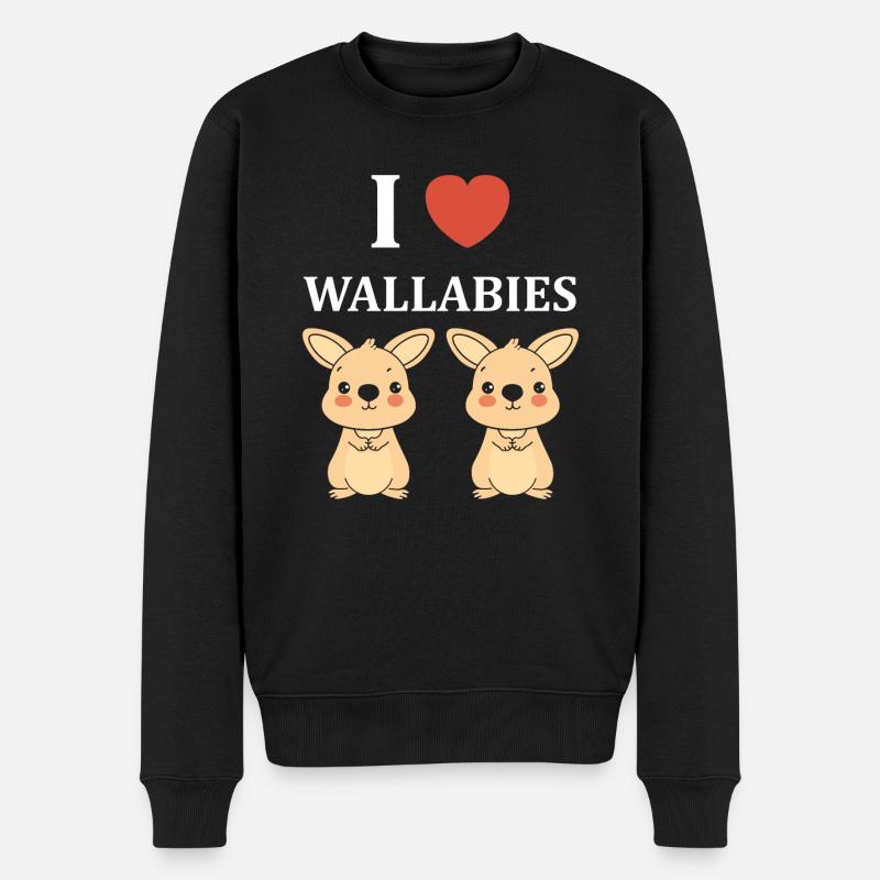 Wallaby - Pull Premium bio Homme - noir
