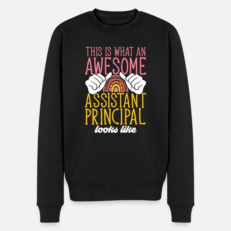 Directeur adjoint - Pull Premium bio Homme - noir