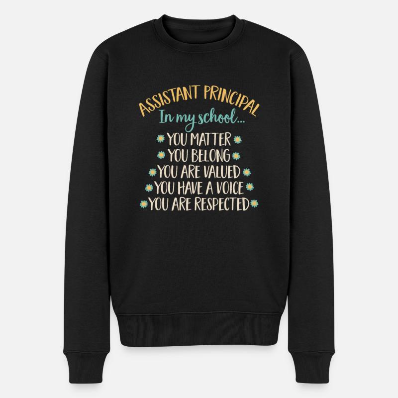 Directeur adjoint - Pull Premium bio Homme - noir
