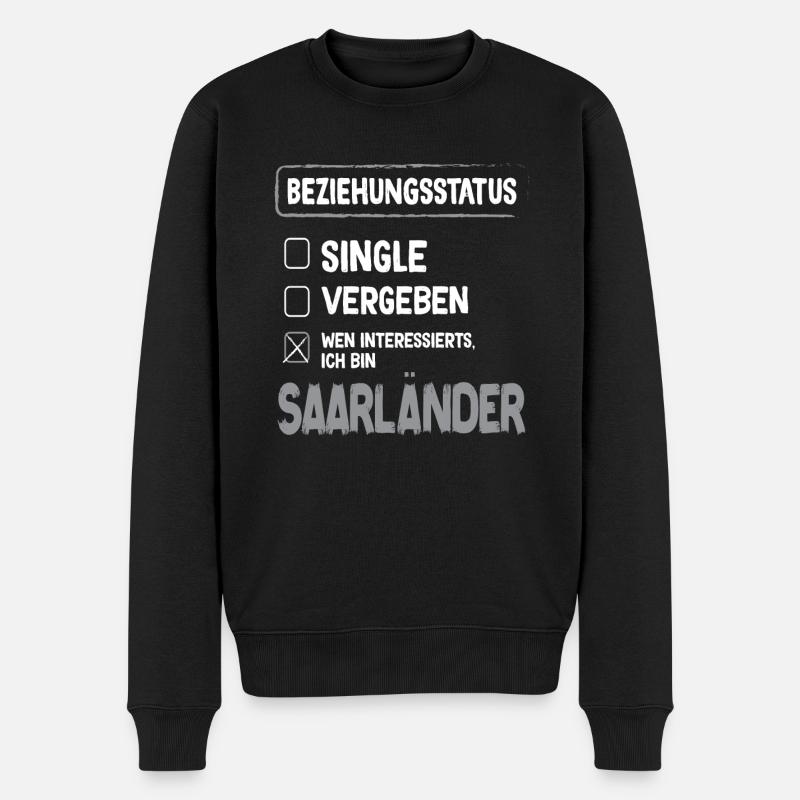 Sarre Relation Situation Sarre - Pull Premium bio Homme - noir