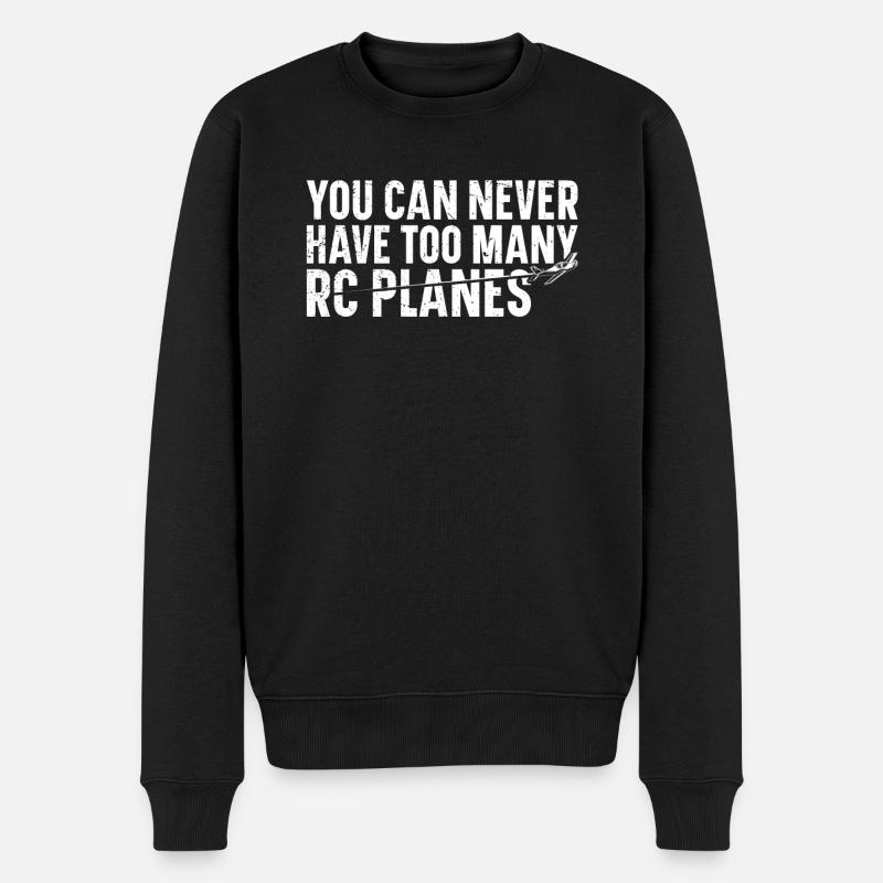 RC Airplanes Hobbyist T-shirt - Pull Premium bio Homme - noir