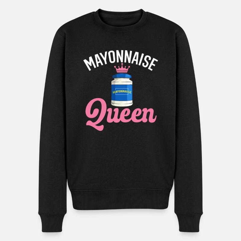 Mayonnaise - Pull Premium bio Homme - noir