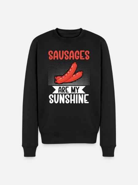 Sausage Lover - Men's Premium Organic Jumper - black