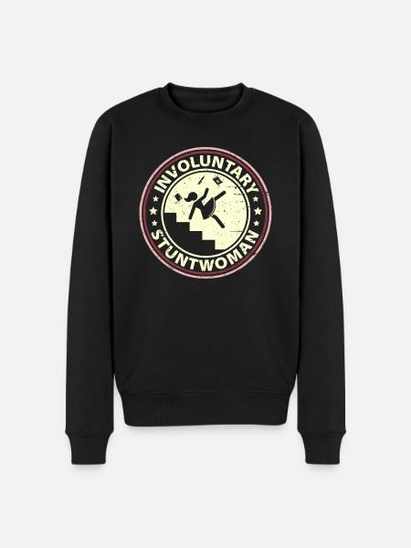 Cascadeuse involontaire - Pull Premium bio Homme - noir
