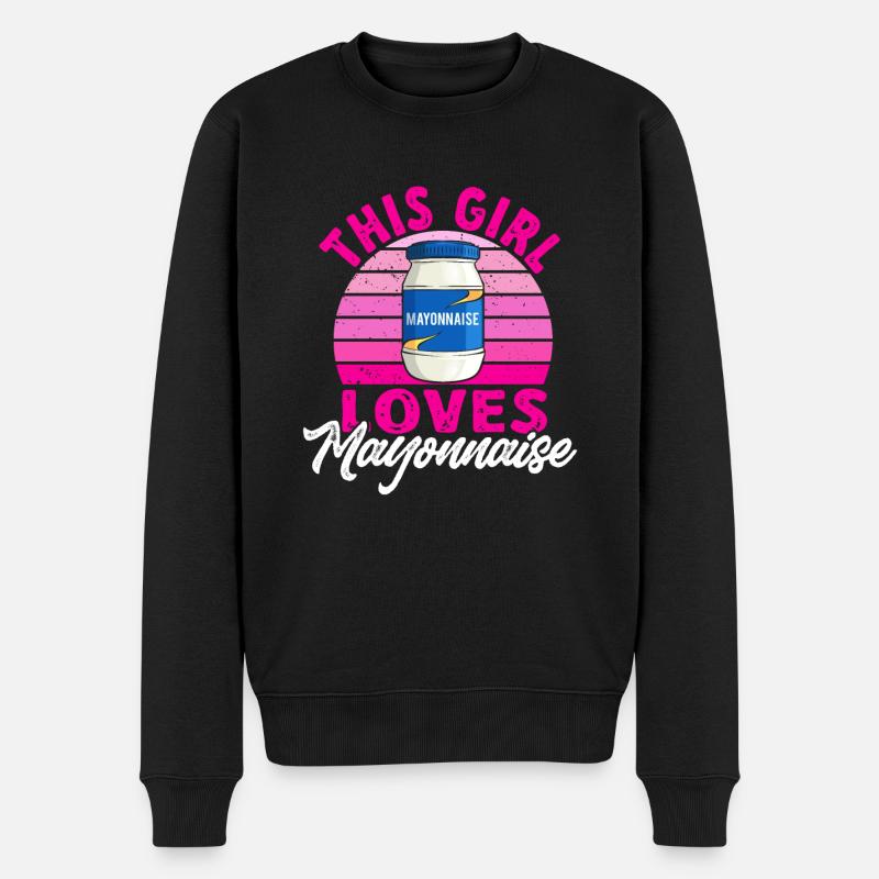 Mayonnaise - Pull Premium bio Homme - noir