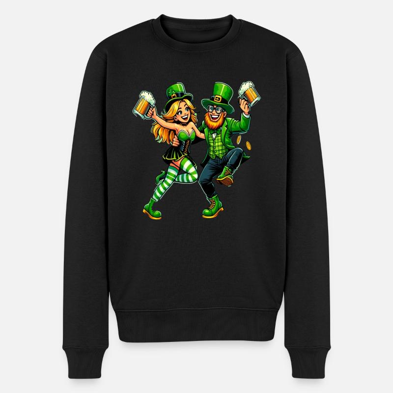 Couple dansant - Pull Premium bio Homme - noir