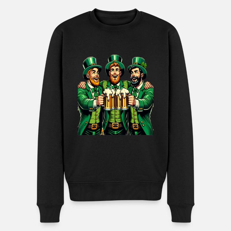Santé entre amis - Pull Premium bio Homme - noir