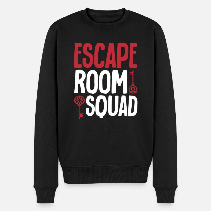 Salle d’évasion - Pull Premium bio Homme - noir