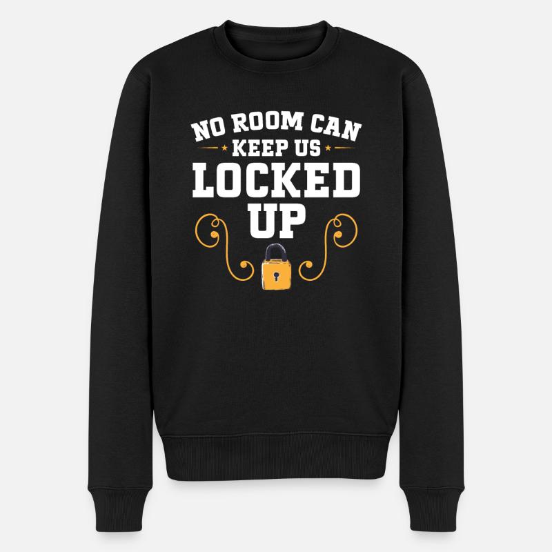 Salle d’évasion - Pull Premium bio Homme - noir