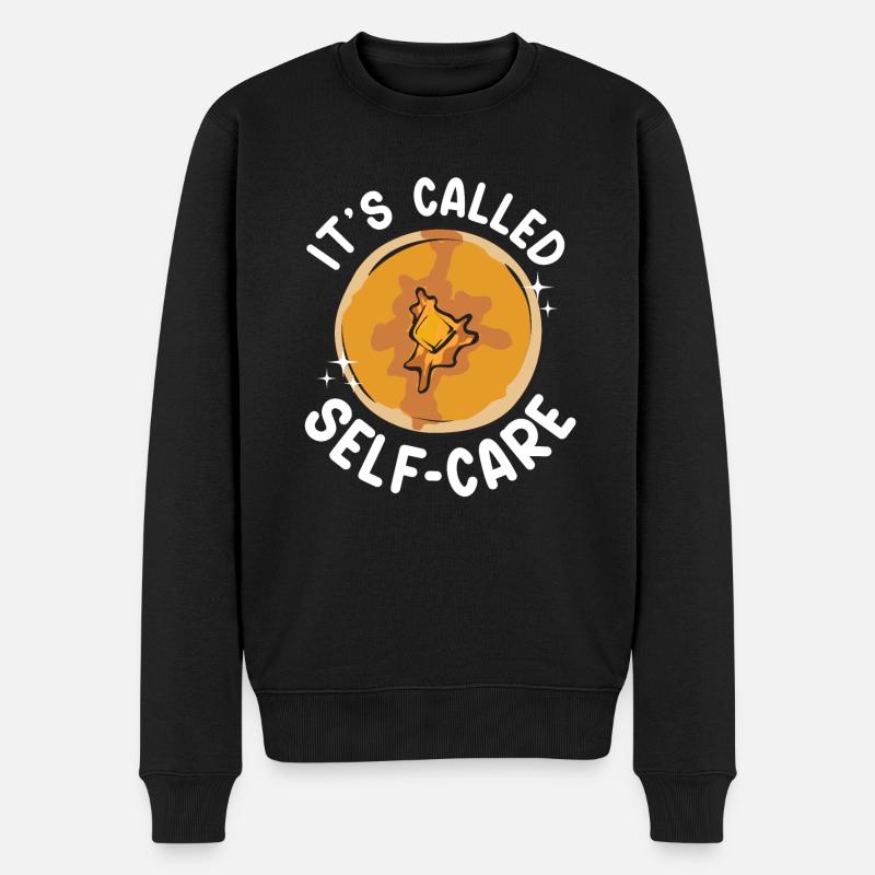 Crêpes Petit-déjeuner Crêpes - Pull Premium bio Homme - noir