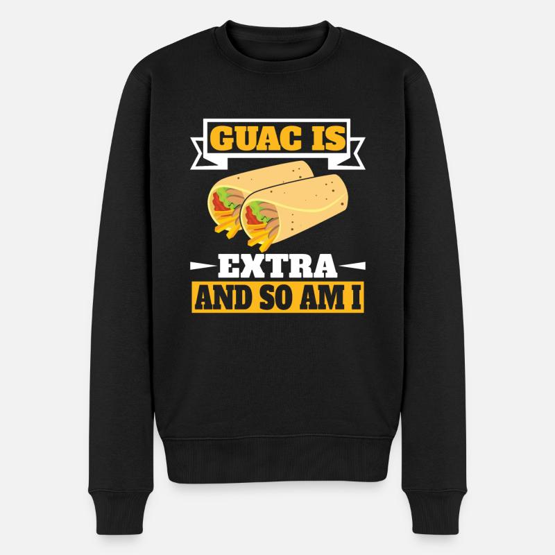 Cadeau Burrito - Pull Premium bio Homme - noir