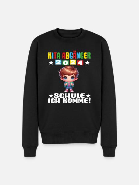 Daycare Leavers 2024 School Enrollment 2024 - Men's Premium Organic Jumper - black