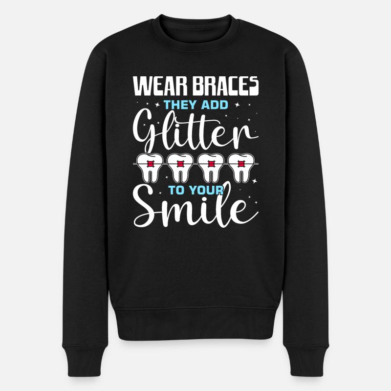 Orthodontiste - Pull Premium bio Homme - noir