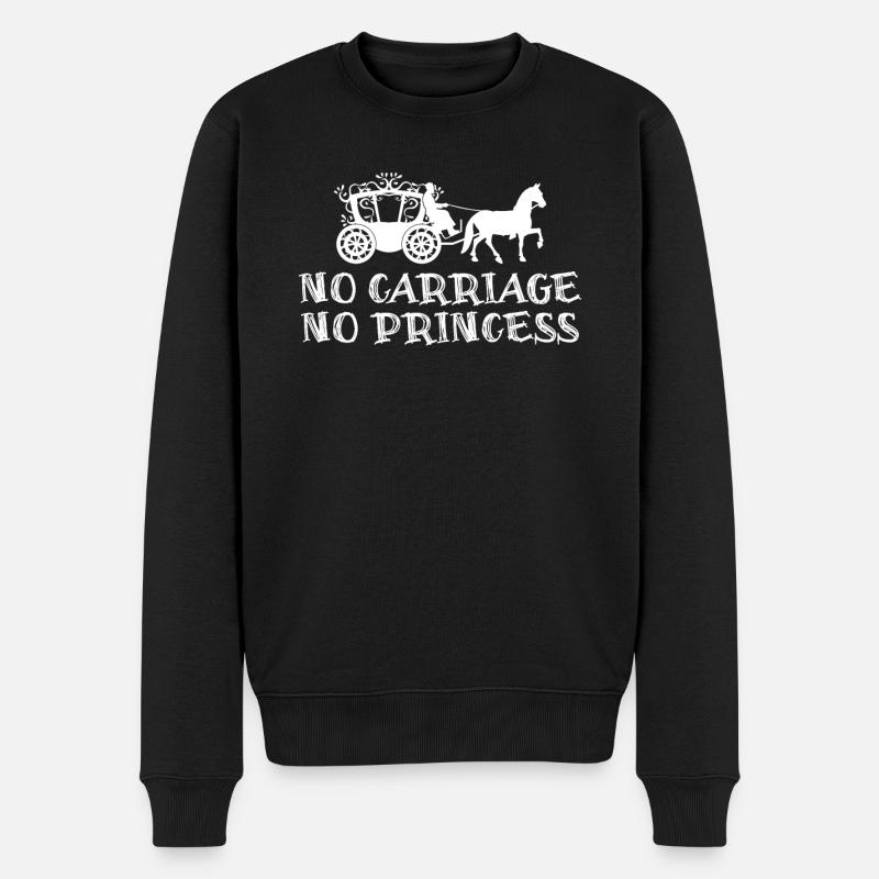Cochers Joke Calèche Cocher - Pull Premium bio Homme - noir