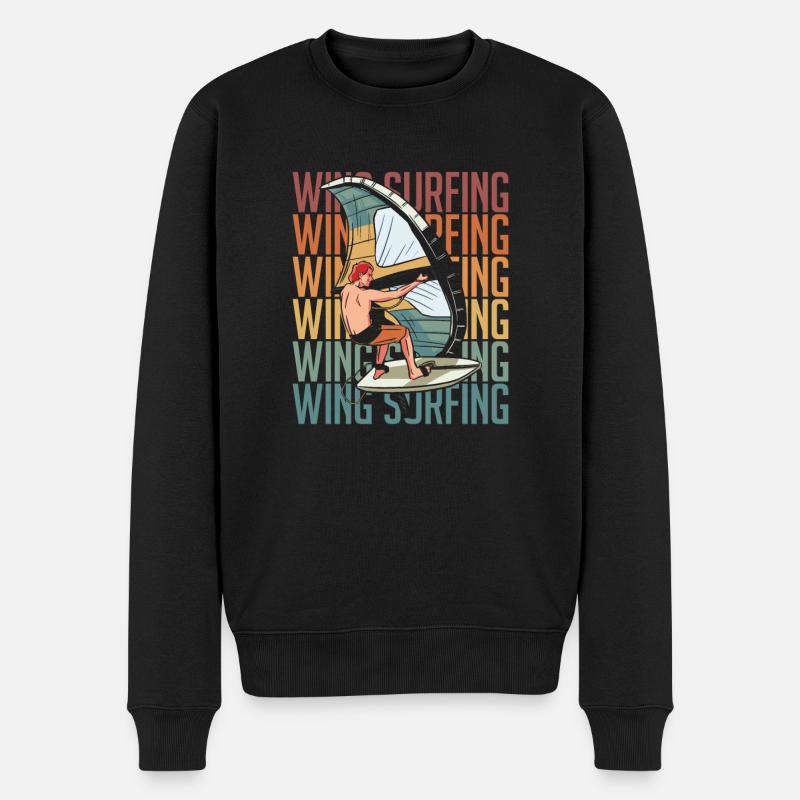 Wing Surf Wing Foil - Pull Premium bio Homme - noir