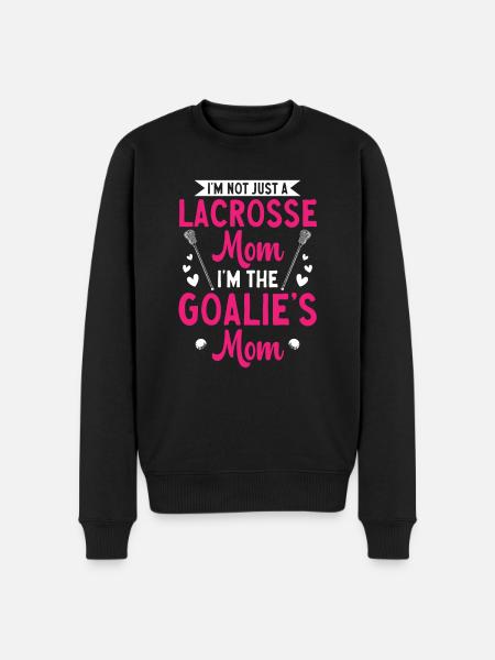 Lacrosse Goalie Funny Lacrosse - Men's Premium Organic Jumper - black