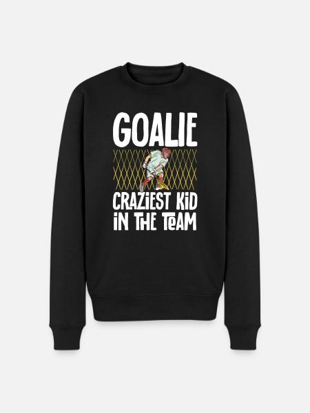 Lacrosse Goalie Funny Lacrosse - Men's Premium Organic Jumper - black
