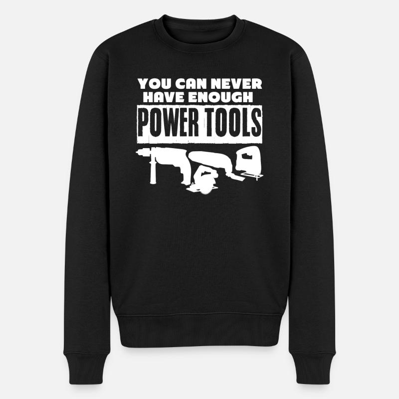 Meilleurs outils électriques - Pull Premium bio Homme - noir