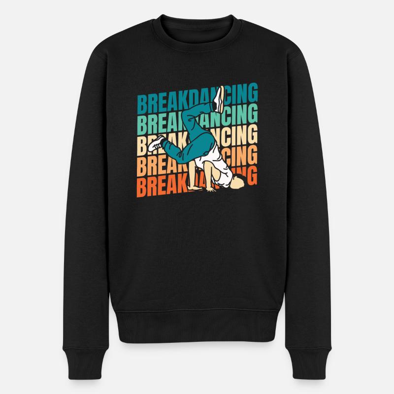 Breakdance Breakdancer Breakdancing - Pull Premium bio Homme - noir