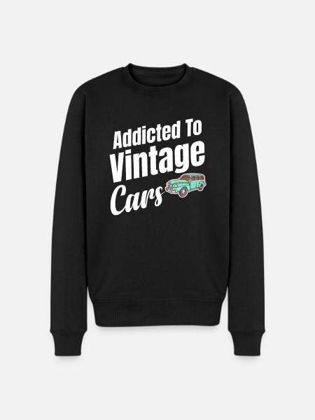 Addicted to - Men's Premium Organic Jumper - black