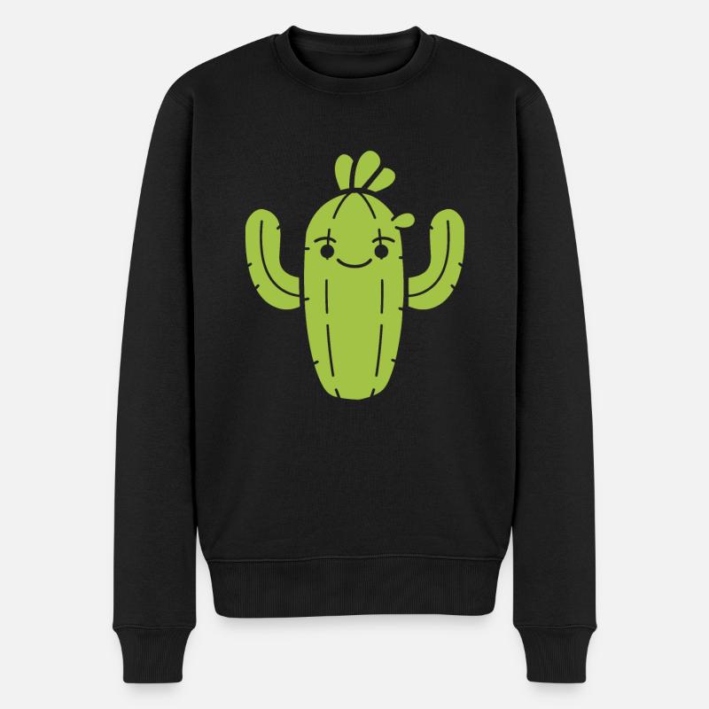 Cactus - Pull Premium bio Homme - noir