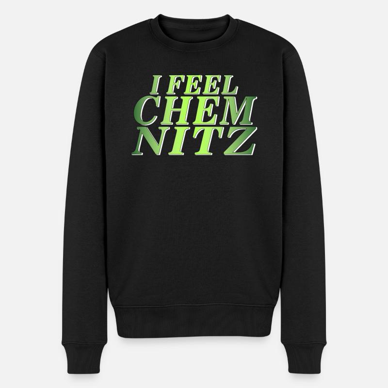 JE ME SENS CHEMNITZ - Pull Premium bio Homme - noir